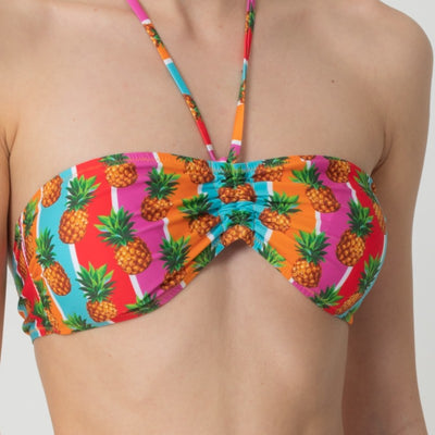 Swim Bandeau Top 2200R32 [Ananas 85B]