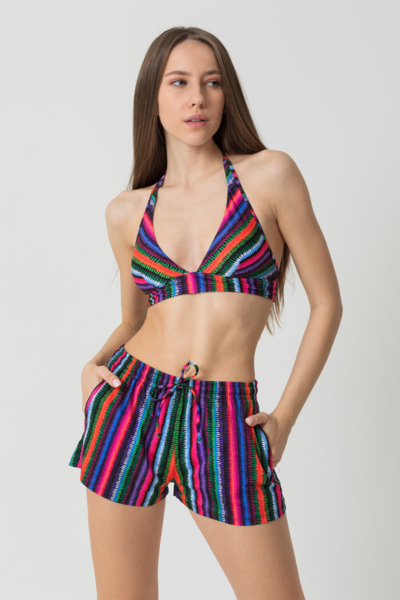 Swim triangle top 2200T92 [Stripes 90D]