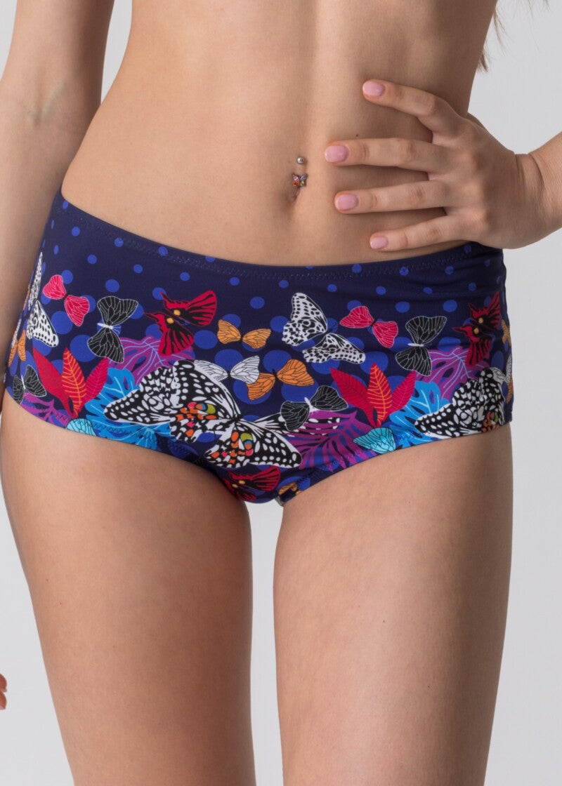 Swim Bikini Bottom 2304P57 [Butterflies XXL]