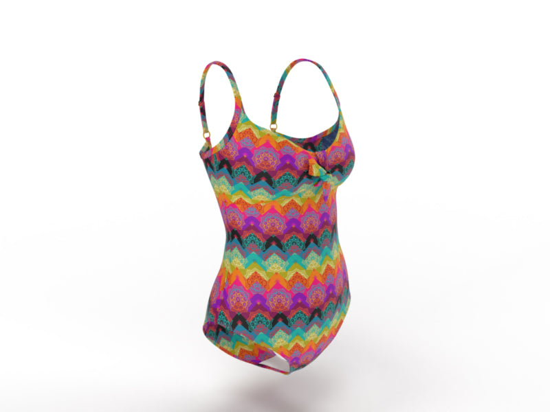 Swimsuit 2400F22 [Coral reef 90D]