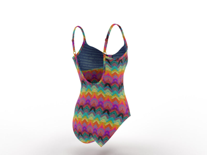 Swimsuit 2400F22 [Coral reef 90D]