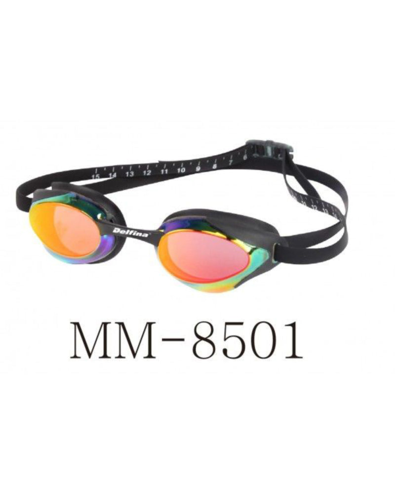 Mirrored Competition Goggles Black/Yellоw MM-8501