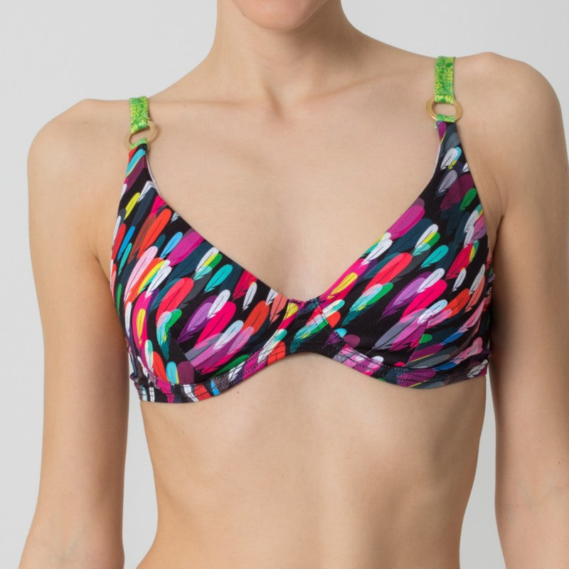 Swim Underwired Top 2204K61 [Angelic Feathers 90D ]